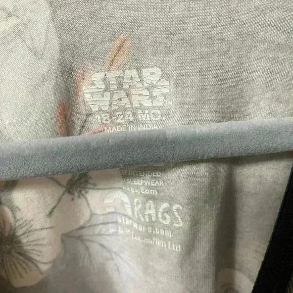 Rags to Raches Princess Leia Star Wars Romper - Picture 4 of 4